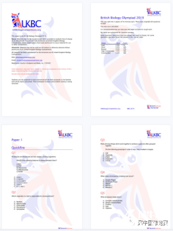 UKChO競(jìng)賽沖刺 | UKChO競(jìng)賽真題/知識(shí)點(diǎn)分析/備考攻略匯總！