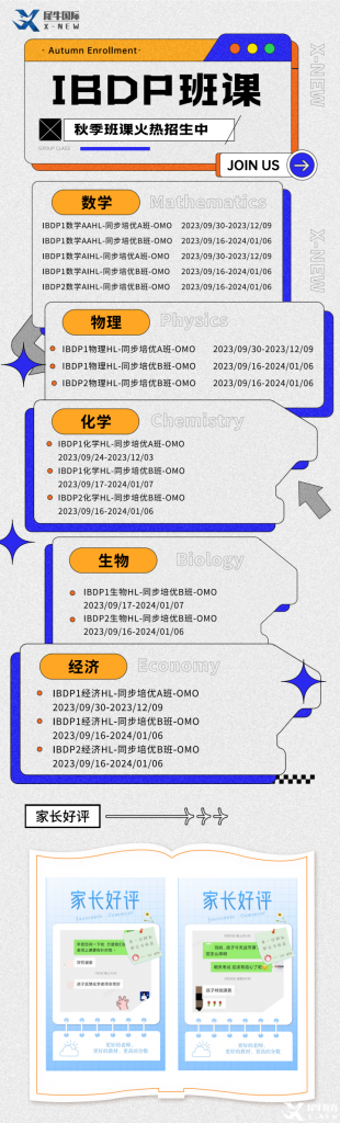 Pre-IB課程學(xué)什么？學(xué)習(xí)內(nèi)容及輔導(dǎo)課程介紹！