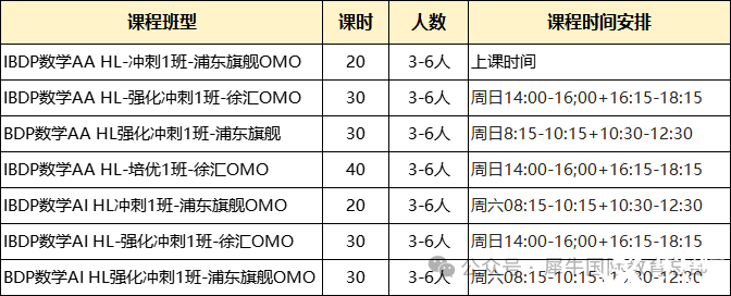 IB數(shù)學AA和AI差別在哪？沖刺課程助力大考！