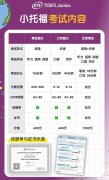 小托福具體考什么？具體板塊分析！