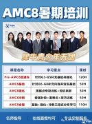 上海AMC8課程培訓(xùn)，師資介紹！
